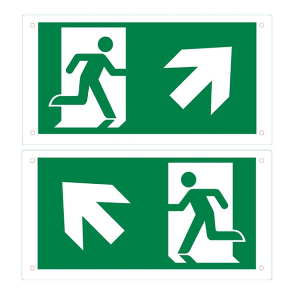 Set pictograms stairs above for bulkheads - 2 stickers