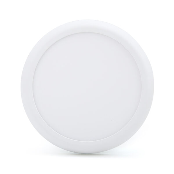Multi led downlight 12/18W 3CCT powerswitch+TRIAC dimmable flash-free 3000K-6000K 95Lm/w CRI>80 PF>0,90 Ø220x21,5mm Cut out: Ø120-200mm IP44 incl. surface & recessed mounting kit