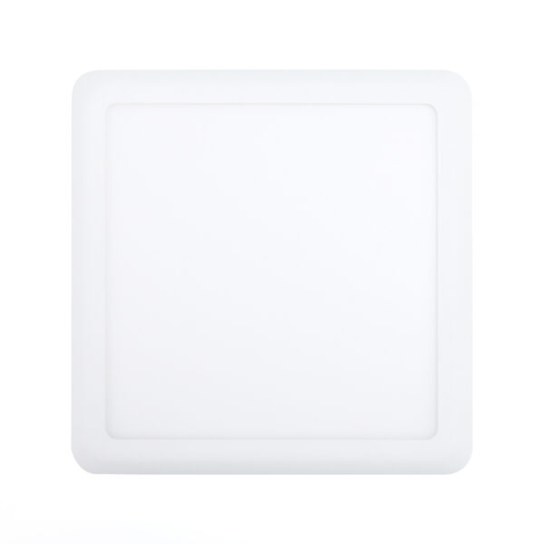 Multi Square led downlight 12/18W 3CCT powerswitch+TRIAC dimmable flash-free 3000K-6000K 95Lm/w CRI>80 PF>0,90 220x220x21,5mm Cut out: Ø120-200mm IP44 incl. surface & recessed mounting kit