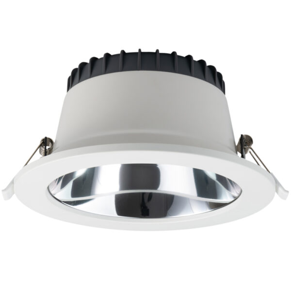 EVO opal UGR<22 3CCT CRI>90 led downlight max:35W-Chip:900MA-36V 3000K-6000K 110Lm/w Ø232x110mm Cut out: Ø195mm IP64 IK06