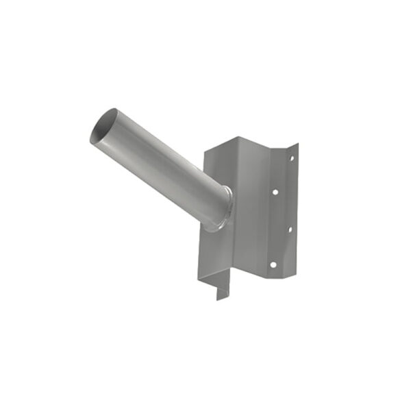 Wall bracket for streetlights Ø48mm color:Grey RAL7010