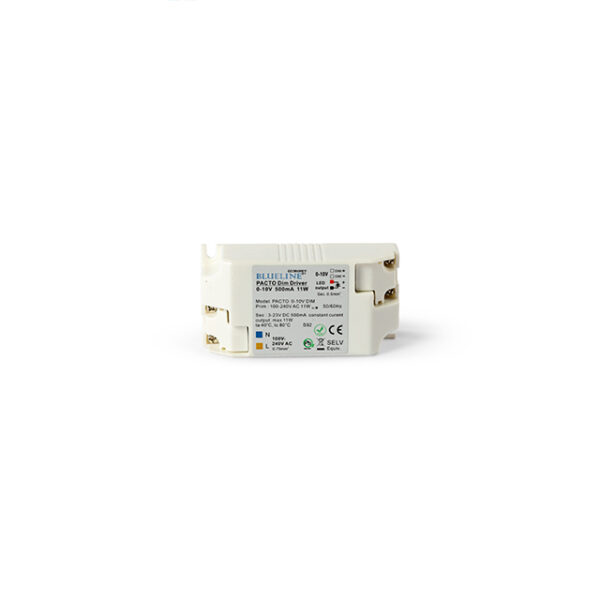 Blueline Pacto LED 1-10v Dim driver 500mA 3-23v.11w  Pacto
