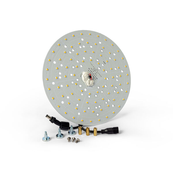 ronde led modulen 20cm 3000k 150 lm/w leds + magneet +500mA driver  1300 lumen