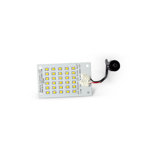 led modulen 4000k 5x 8 cm 150 lm/w leds + 350mA driver 440 lumen