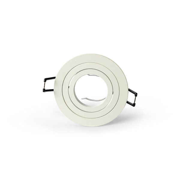 SPOT MR16 PLAZA ROUND WIT 93MM. 3RING