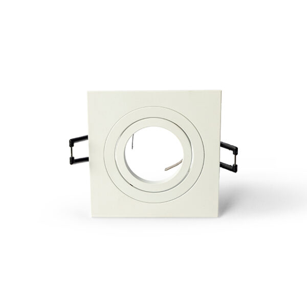 SPOT MR16 PLAZA SQUARE WIT 93*93MM