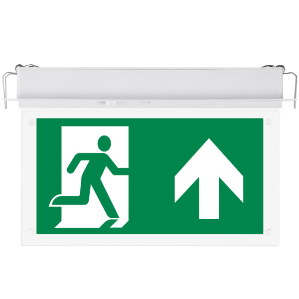 AT-autotest Recessed Led 2W emg fixture M-maintained testbutton 3 hours LifePo4 battery IP20