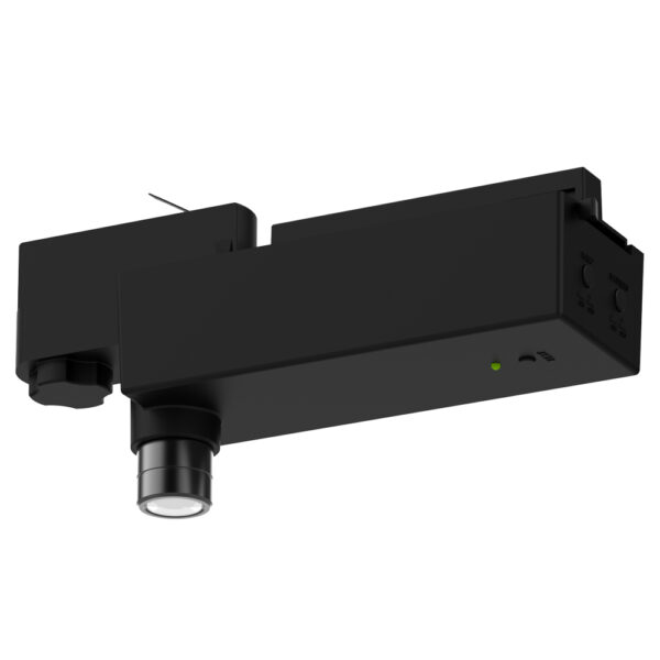3-phase Black AT-autotest anti-panic Eye spot Led 4 Watt 280Lm emg fixture NM/M-maintained testbutton 3 hours LifePo4 6.4V 1500mAh battery IP20