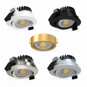 Spot 3CCT+powerswitch 5/7w IP65 38gr.